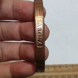 79ct rare vintage Sabona women's copper bangle bracelet from canada